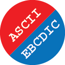 ASCII-EBCDIC TABLE